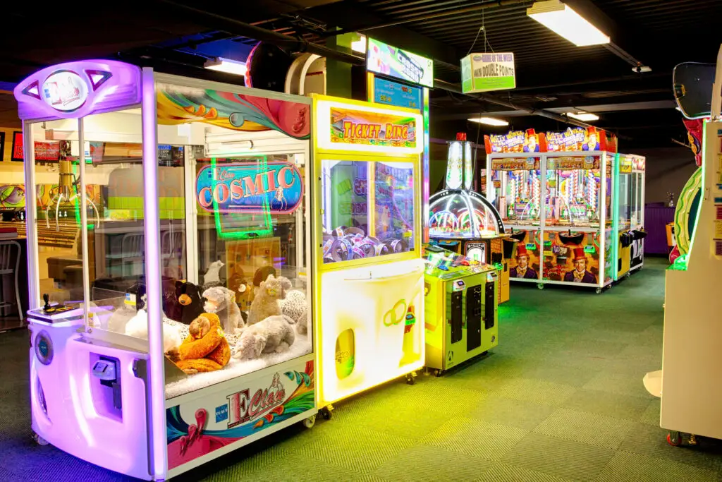 Arcade games at Ryan’s Raynham