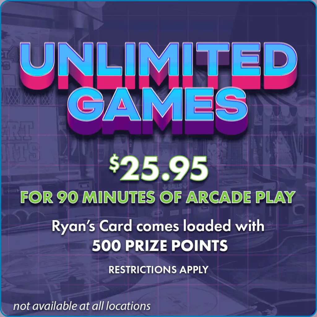 Unlimited Games special offer