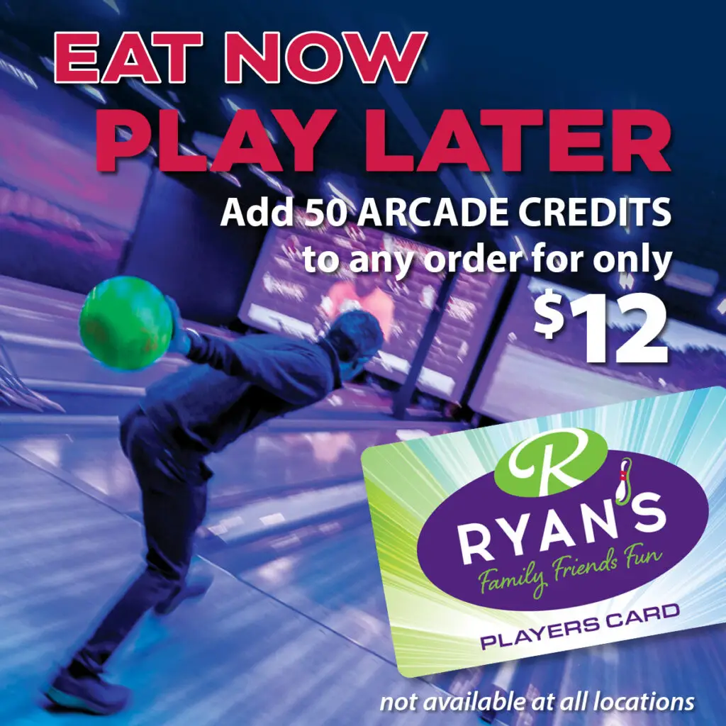 Eat Now, Play Later special offer